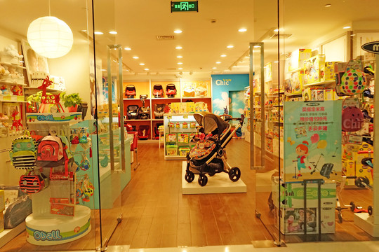 店鋪擺設(shè) 嬰幼兒用品店