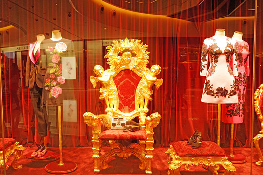 服裝櫥窗 奢侈品 專賣店櫥窗