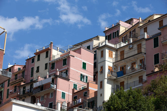 Manarola -一個在意大利五漁村的城市