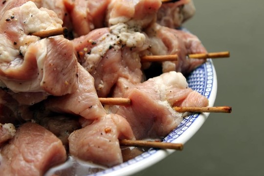 自制的肉串