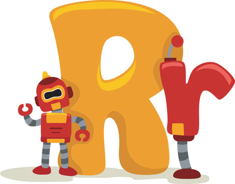 字母R