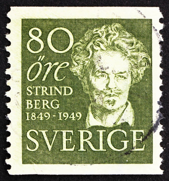 郵票瑞典1949 Erik Gustaf Geijer；歷史學(xué)家；Philoso