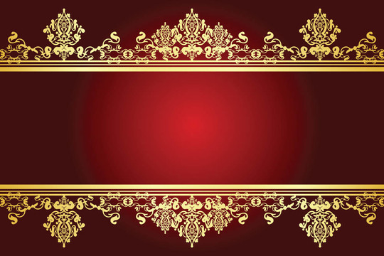 紅金框