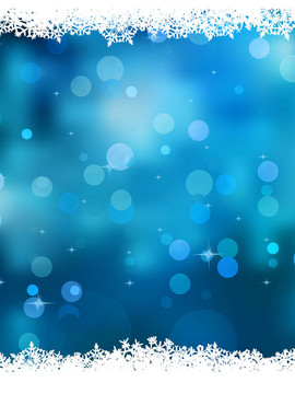 藍色背景與雪花。EPS 8