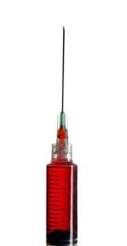 白色血液分離注射器