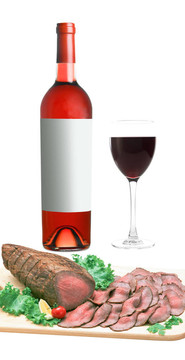 紅酒與肉