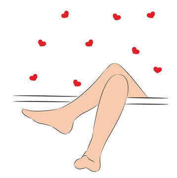 漂亮的女襪襪