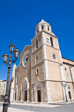 大教堂。Lucera。普利亞。意大利.