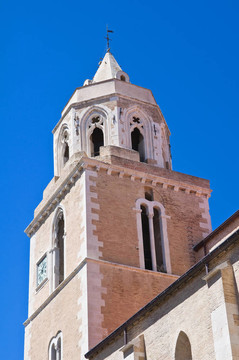 大教堂。Lucera。普利亞。意大利.