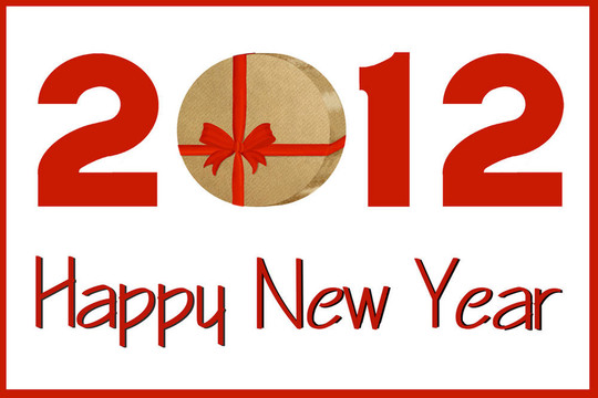 新年快樂2012卡