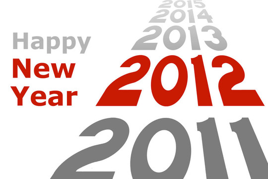 新年快樂(lè)2012卡