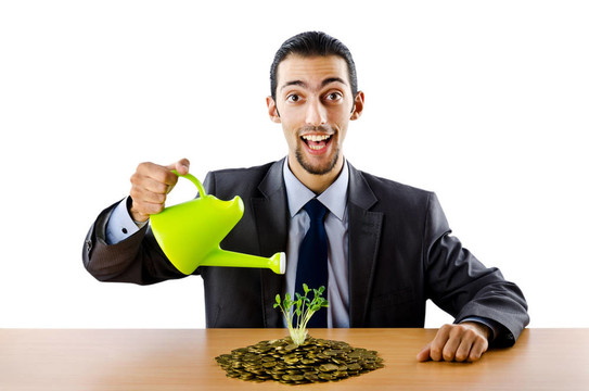 商人用金苗和金幣