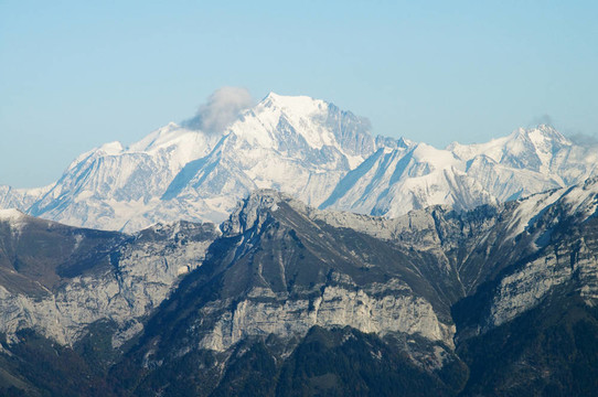 勃朗峰在法國