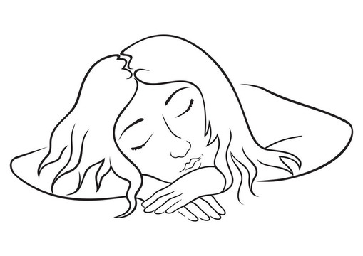 睡覺的女人