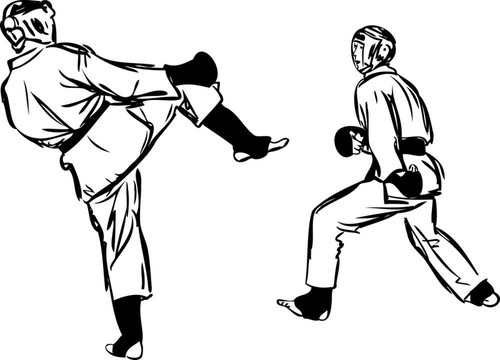 Karate Kyokushinkai武術(shù)運(yùn)動(dòng)