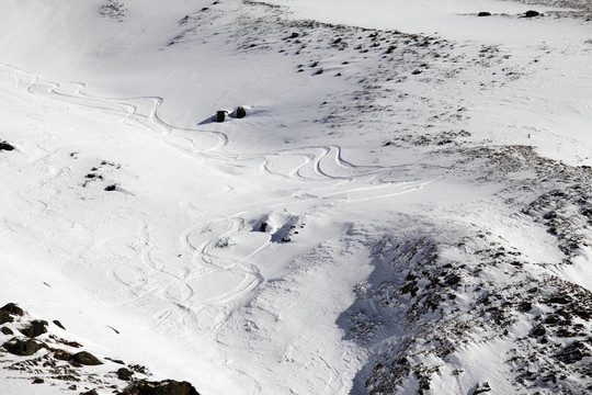 高山滑雪道