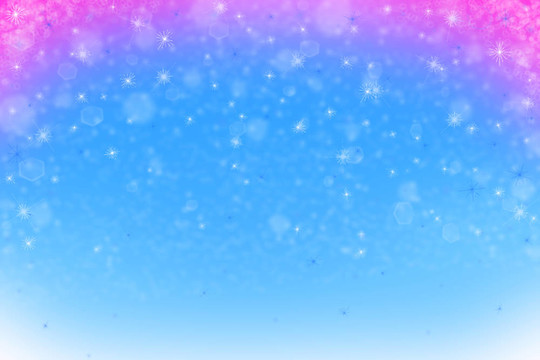 藍(lán)色和紅色圣誕背景與雪花