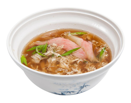 日式蟹肉蛋湯