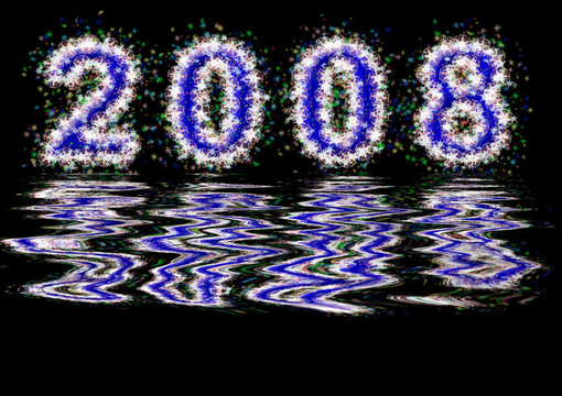 銘文- 2008從雪花和星號藍(lán)