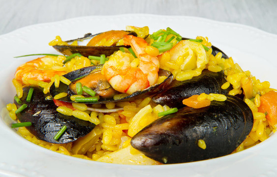 魚西班牙海鮮飯
