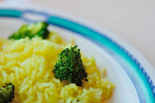 黃紅花飯