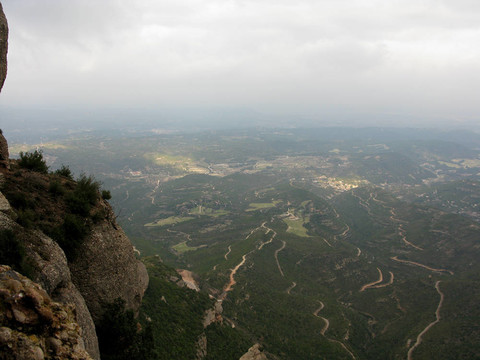 全景山和丘陵