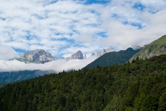 Trentino山的風(fēng)景