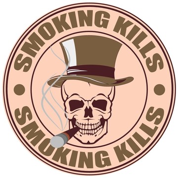 吸煙致死的郵票