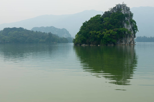 湖景觀