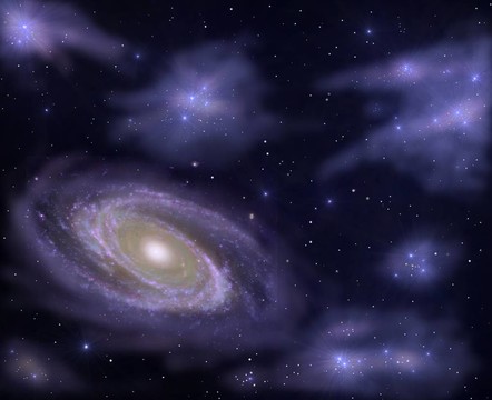 深邃的天空