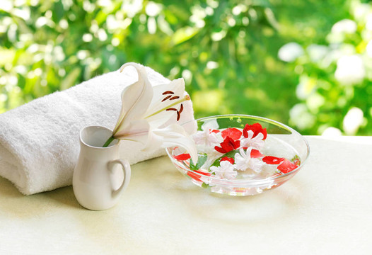 夏季溫泉