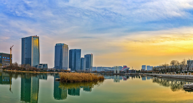 新區(qū)CBD 全景圖