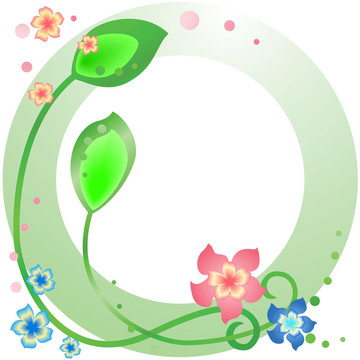 綠花花架