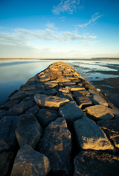 渥太華河上的Long Stone Jetty