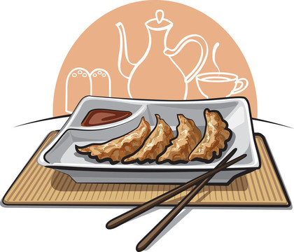 中國(guó)的煎餃子
