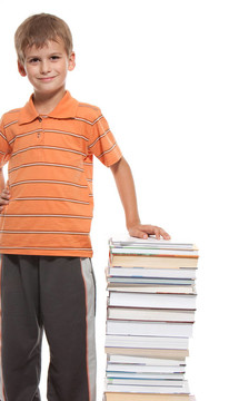 男孩的書
