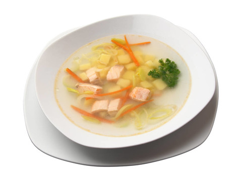 鮭魚湯