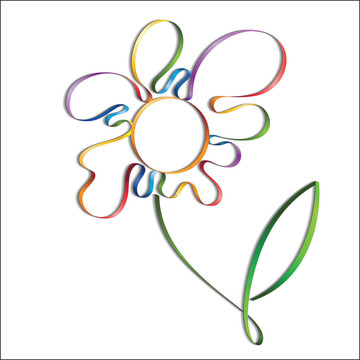 摘要：五顏六色的花