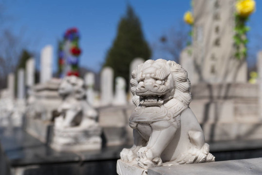 中國清明掃墓