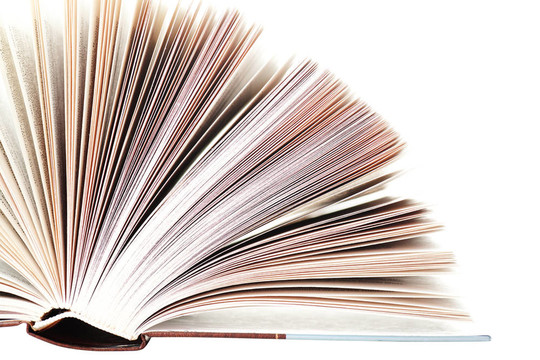 打開的書