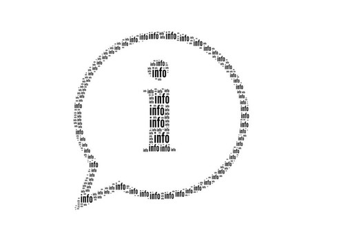 信息圖形與布局概念信息文本