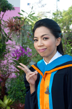 亞洲研究生女大學生