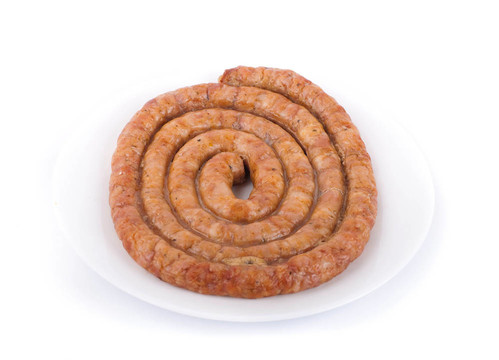 白底豬肉牛肉香腸