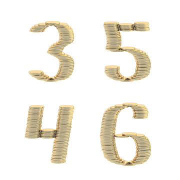 硬幣字母