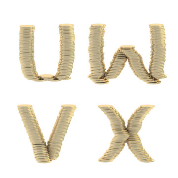 硬幣字母