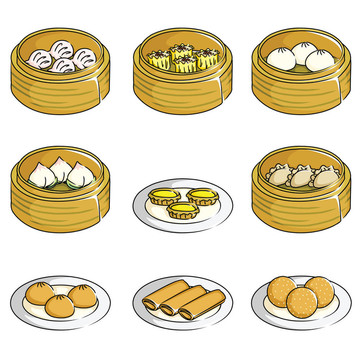 中國點(diǎn)心圖標(biāo)
