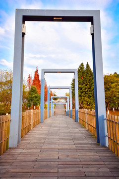 橋梁 門