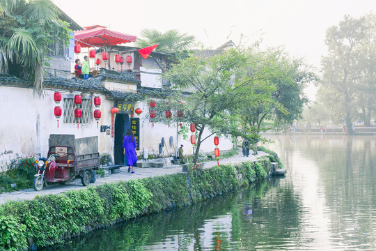 宏村風景