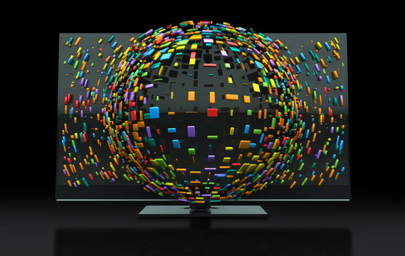 3dtv電視概念