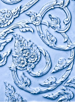 墻上的原生泰式粉色粉刷的設計